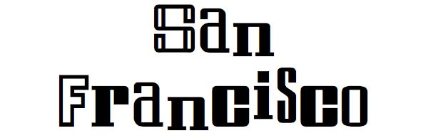 San Francisco 1984 Macintosh TTF font
